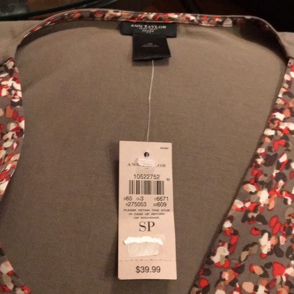 MWT Ann Taylor Summer Blouse❤️ - Picture 8 of 9